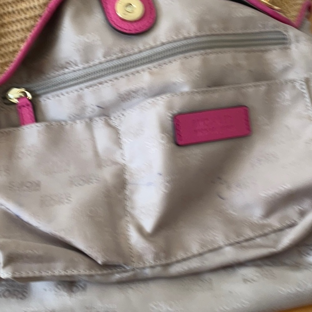Michael KorsStylish Tan and Pink Women's Bag - Picture 7 of 9